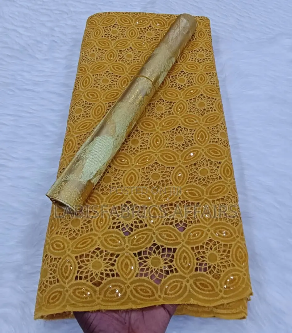 Turkey Chiffon Lace With Water Sequence