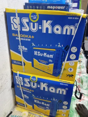Suc-Cam Solar Tubular Battery 12 v 220ahms