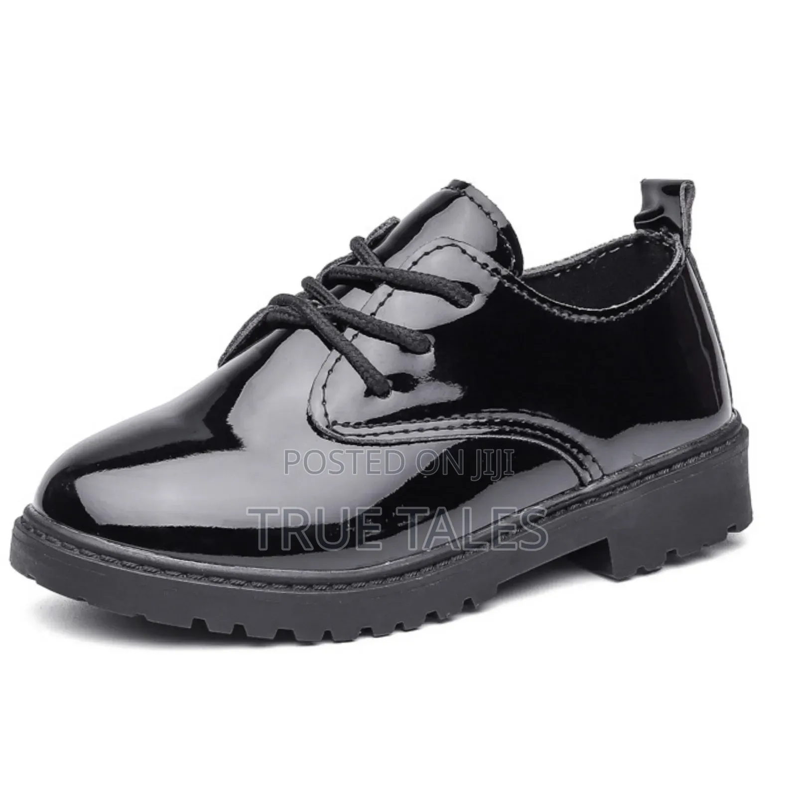 Boy's Glossy Derby Shoes Sizes 24 to 39