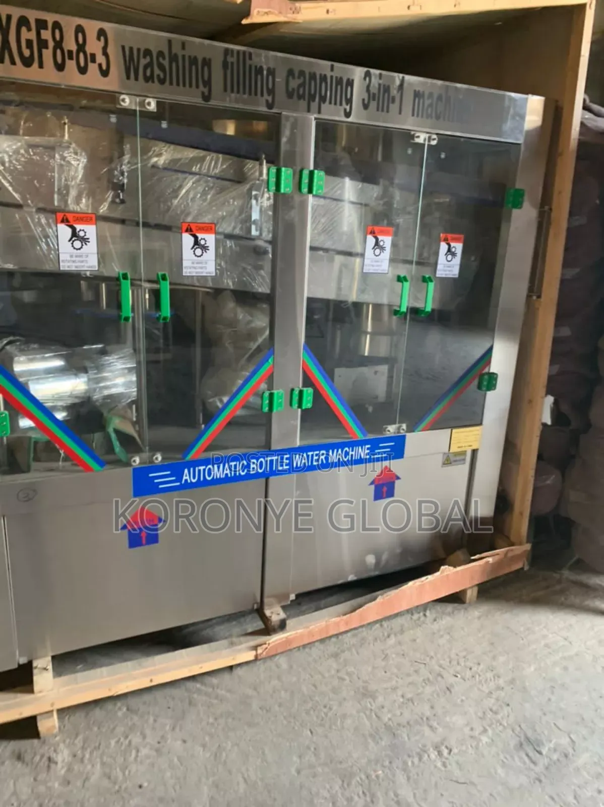 XGF 8_8_3 Auto Monoblock Pet Bottle Water Machine
