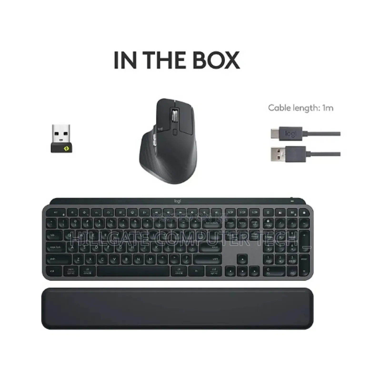 Logitech Mx Keys S Combo: Master 3s, Mx Keys S, Mx Palm Rest
