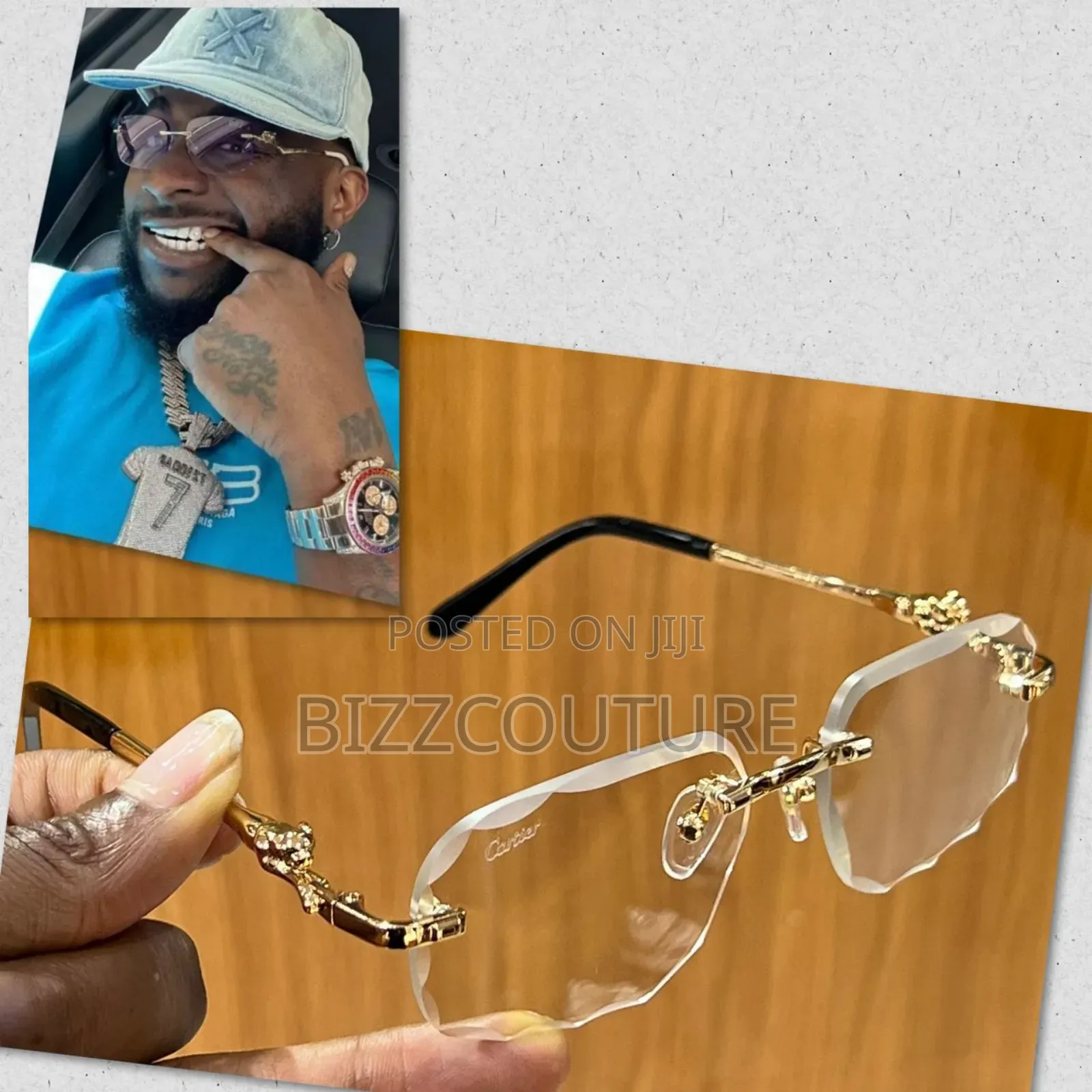 Original Cartier Eyewear Glasses Available in Store