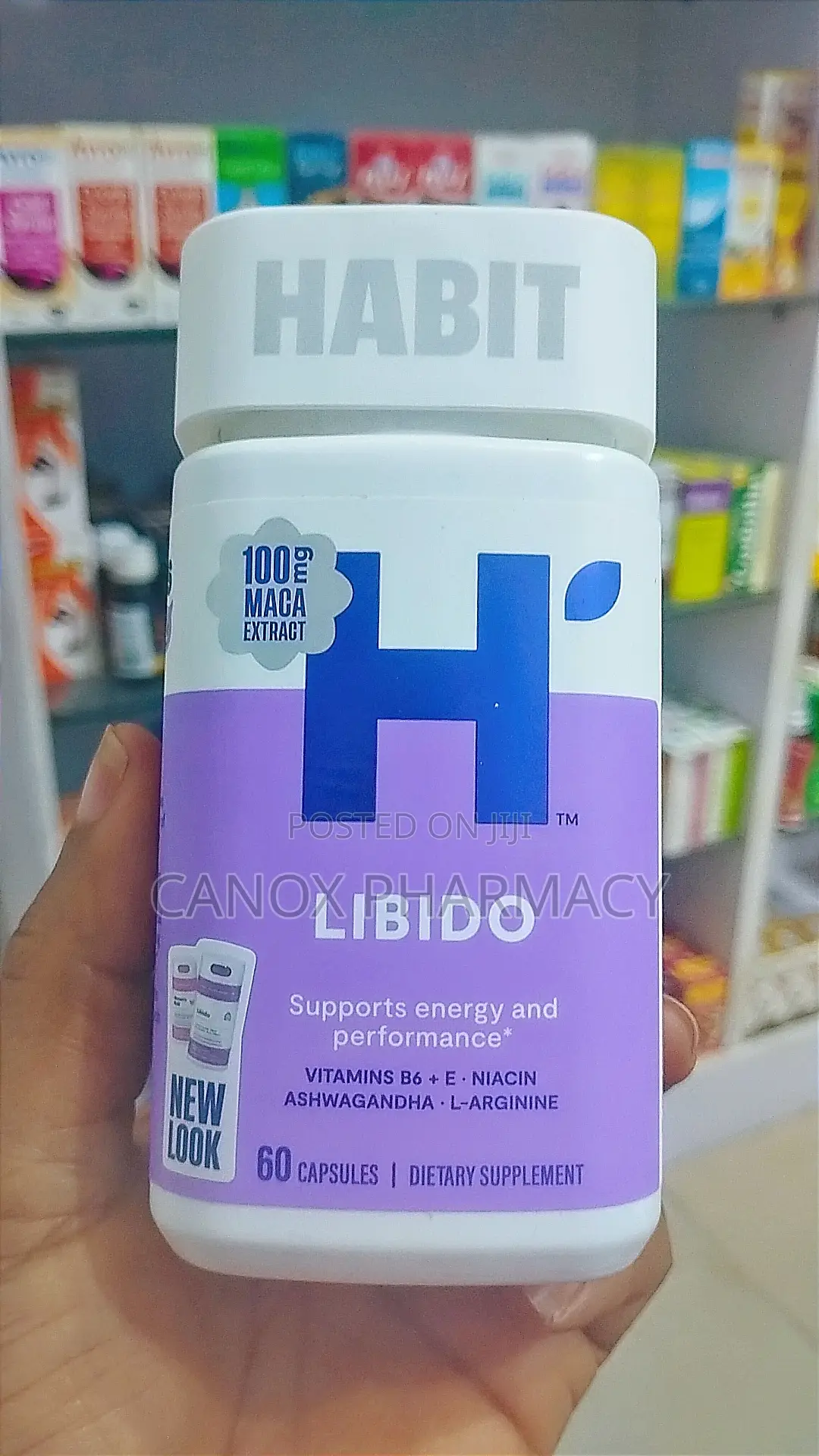 Habit Libido Natural Aphrodisiac Blend- 60 Capsules