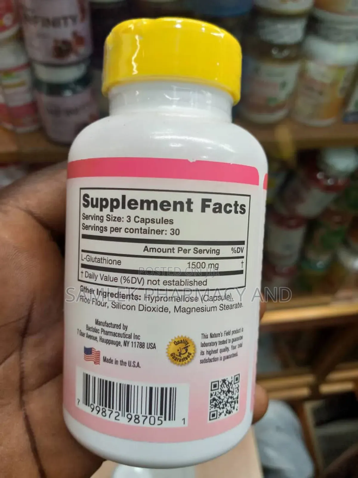 Nature'sfield Glutathione Promote Skin Beauty Healthy Aging
