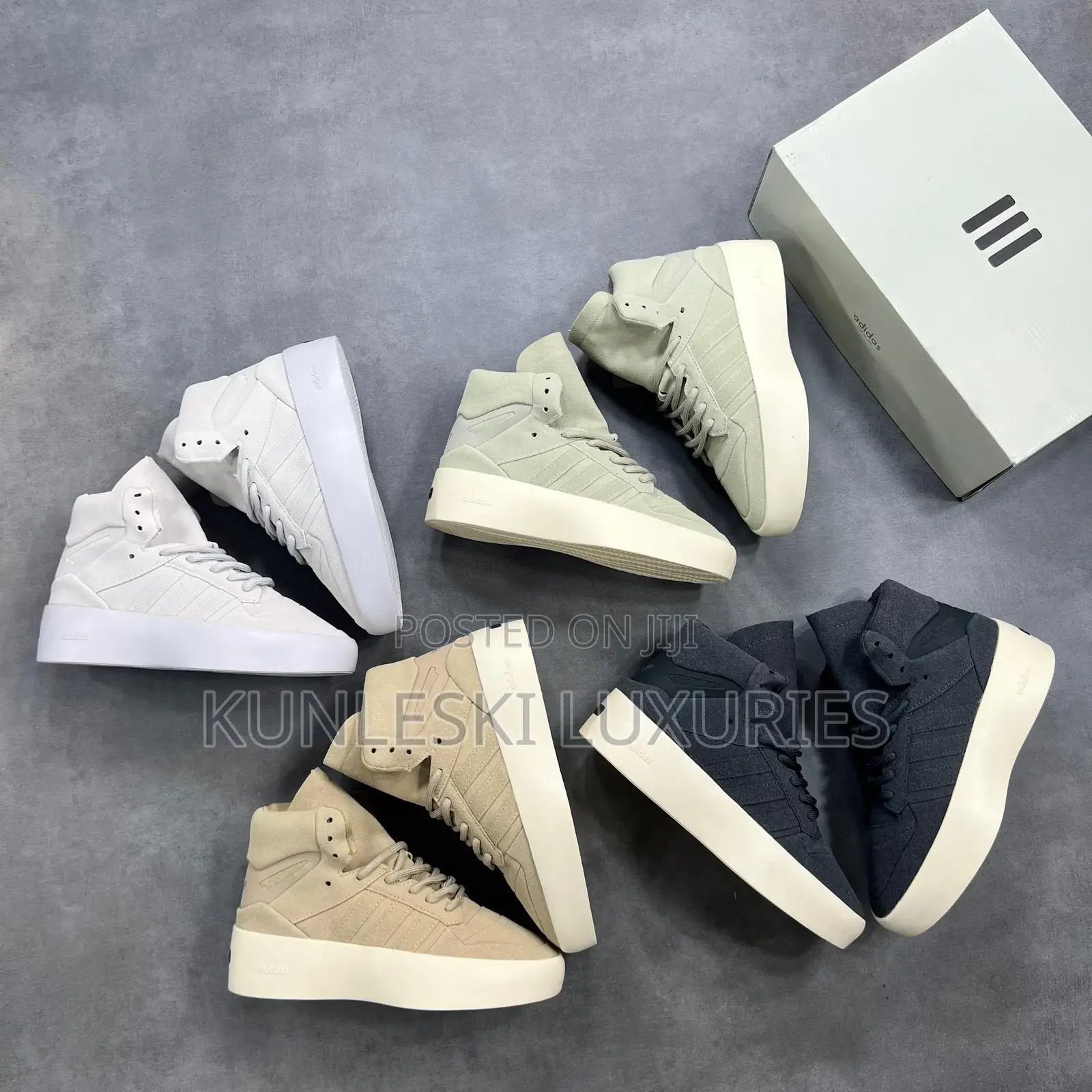 Original Adidas X Fear of God Athletics 86 Hightop Sneaker