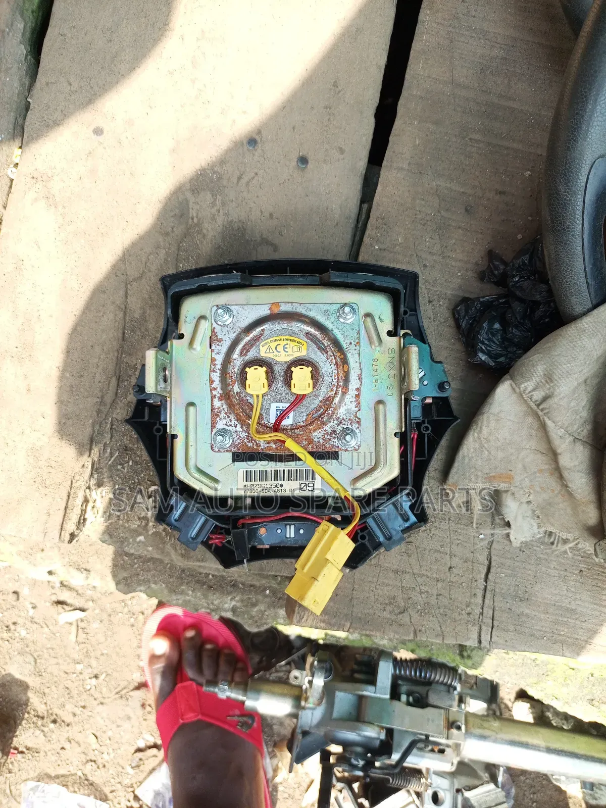 Honda Accord Eog Stirring Airbag 04