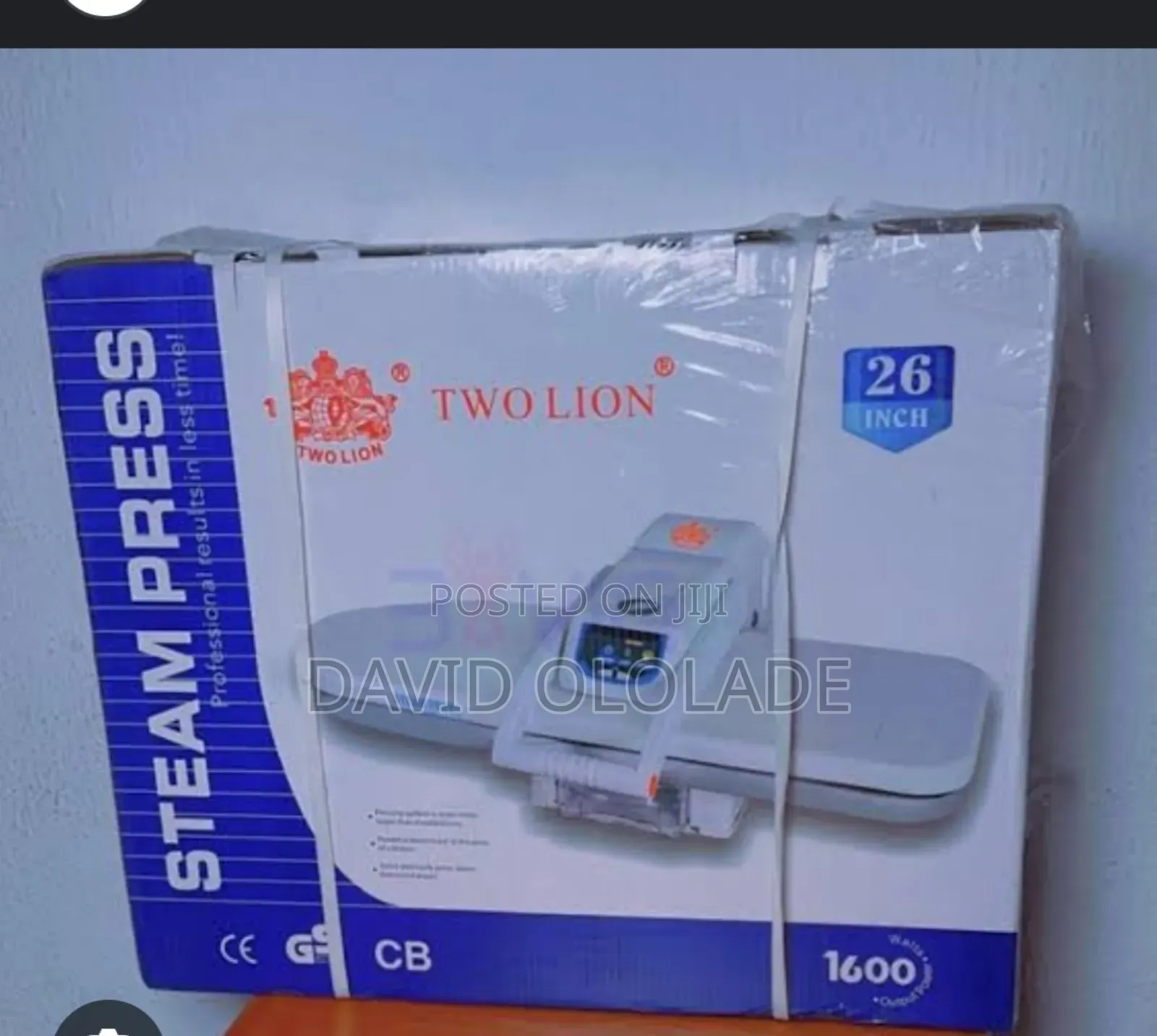 26 Inches Two Lion Steam Press Machine
