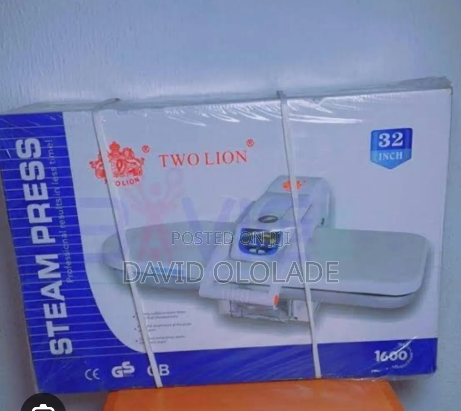 26 Inches Two Lion Steam Press Machine