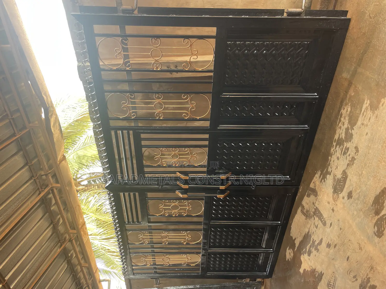 Burglary Half Gate 12by7 Ft