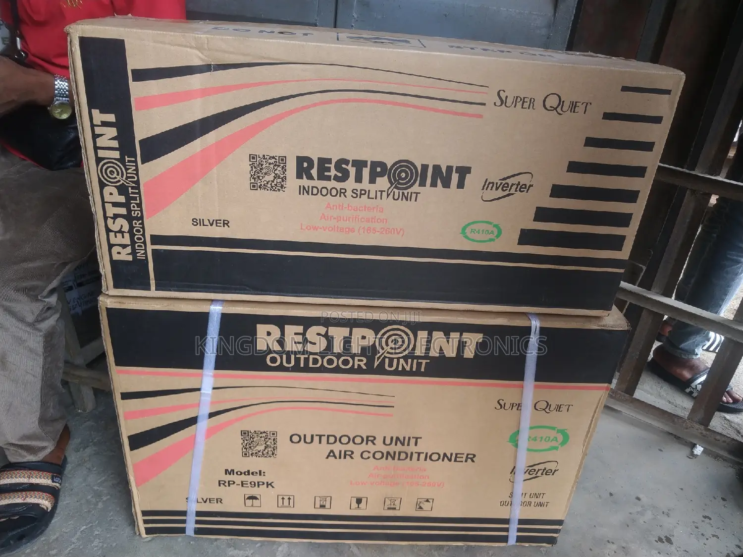 Restpoint Inverter AIR CONDITION 1hp 100% Copper.