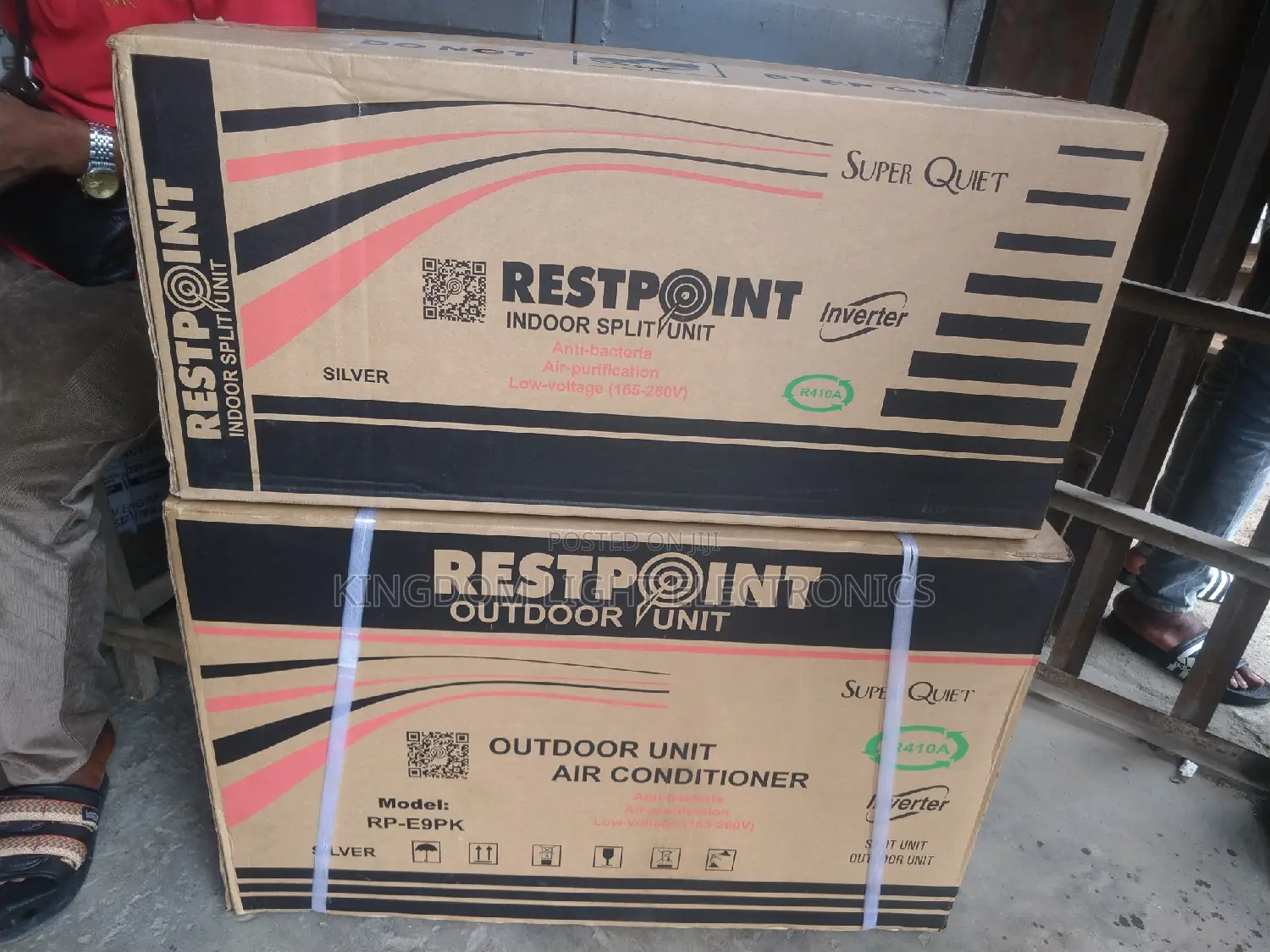 Restpoint Inverter AIR CONDITION 1hp 100% Copper.