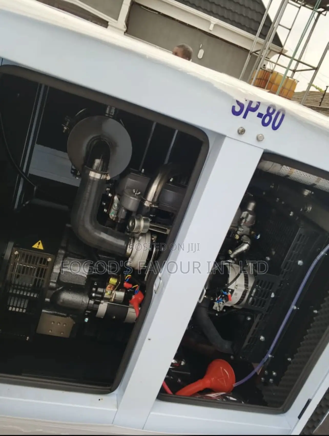 80kva Perkins Soundproof Diesel Generator 100% Copper Coil