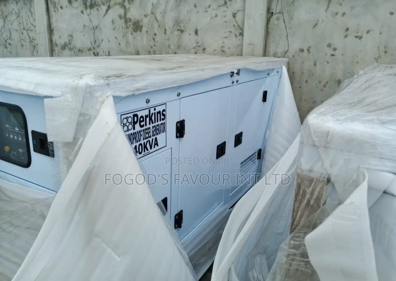 40kva Perkins Soundproof Diesel Generator 100% Copper Coil