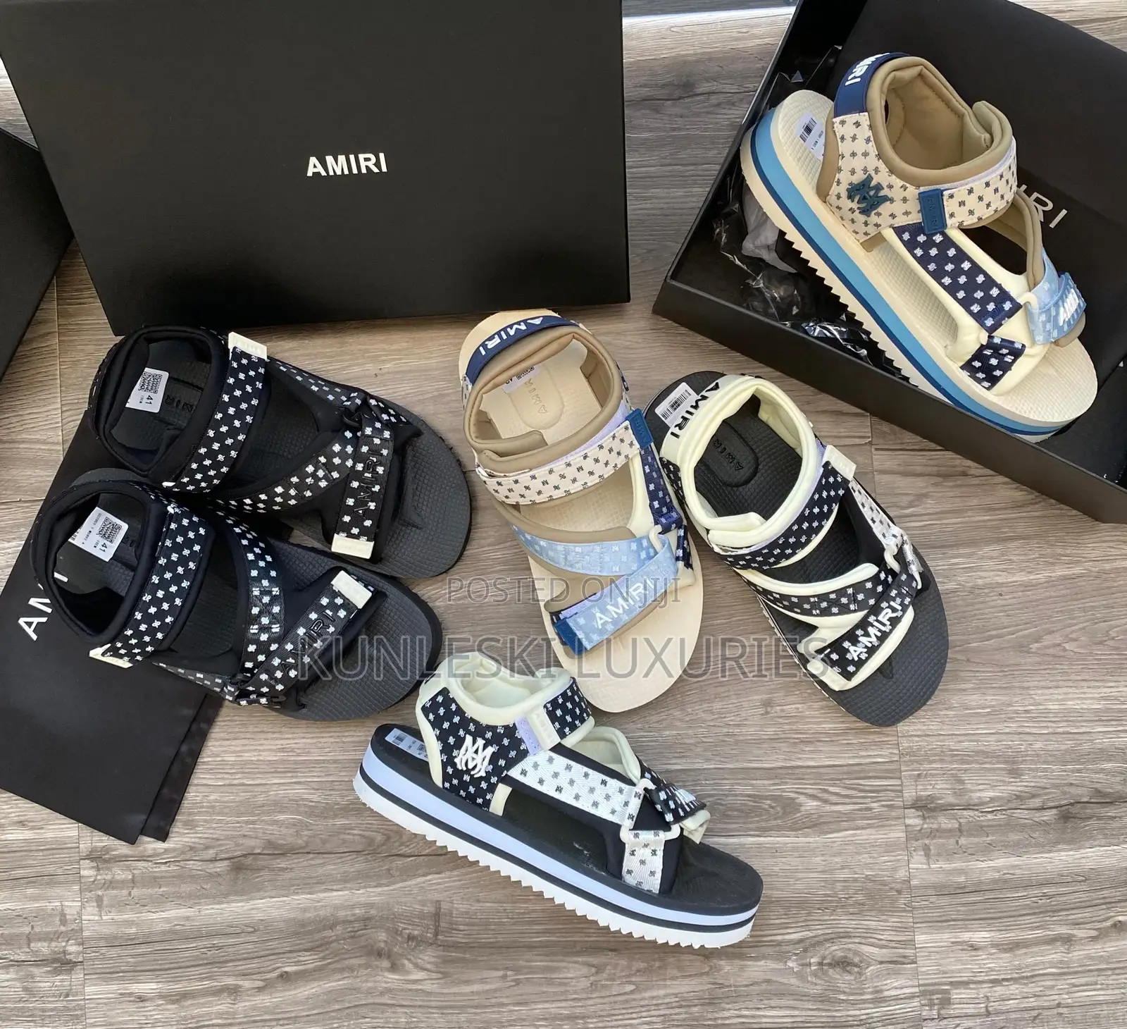 Original Amiri Luxury Sandals Collections