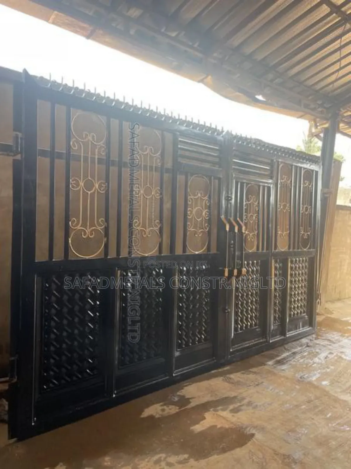 Burglary Half Gate 12by7 Ft