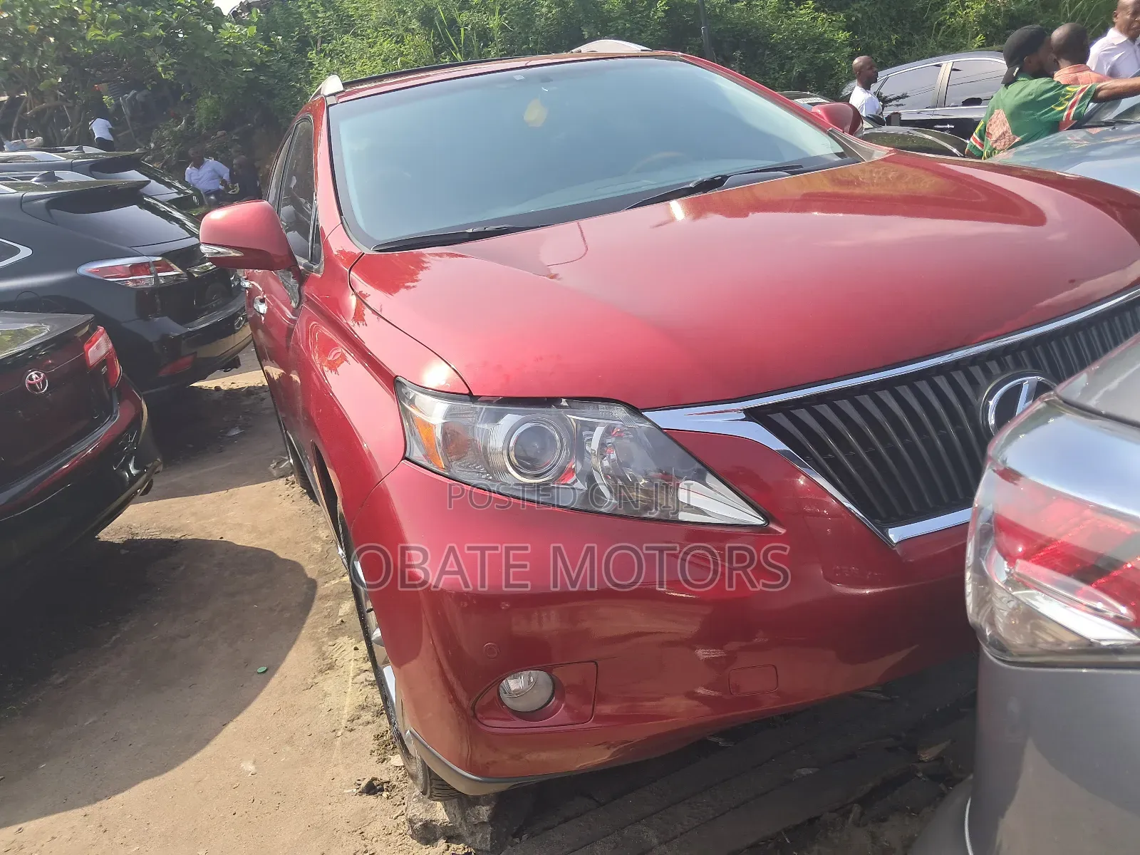 Lexus RX 350 2011 Red
