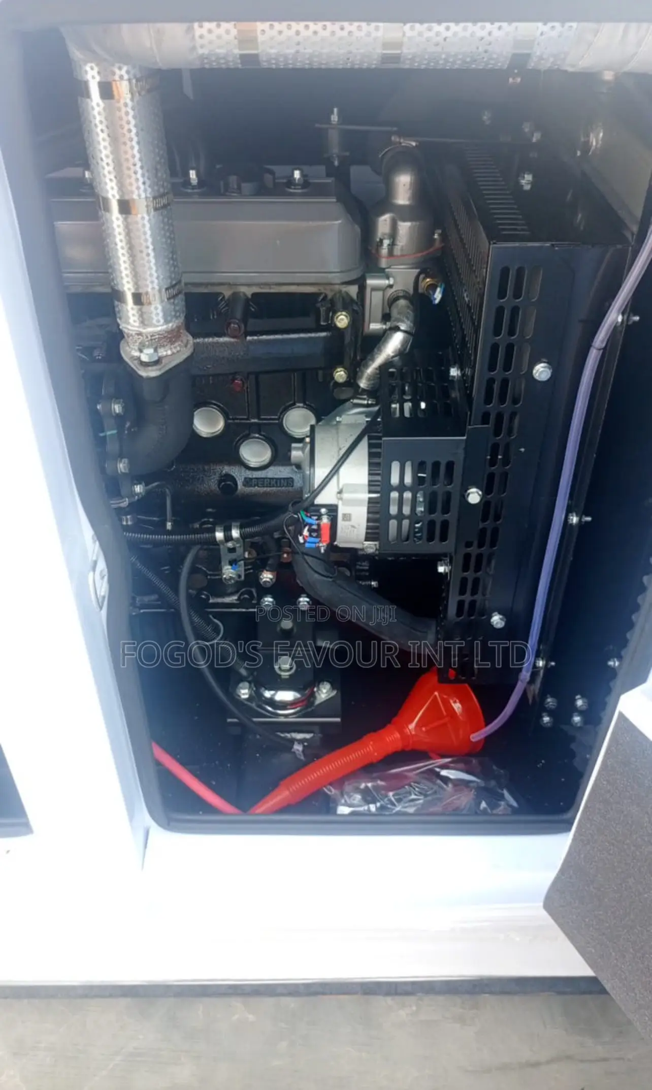 60kva Perkins Soundproof Diesel Generator 100% Copper Coil