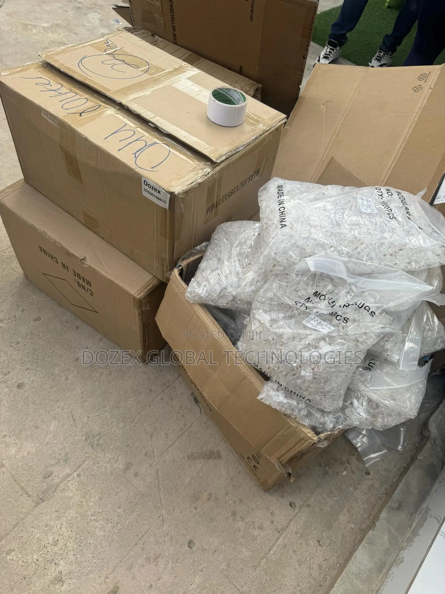 Cat 6 Utp Connectors Pack of (1,000pcs )