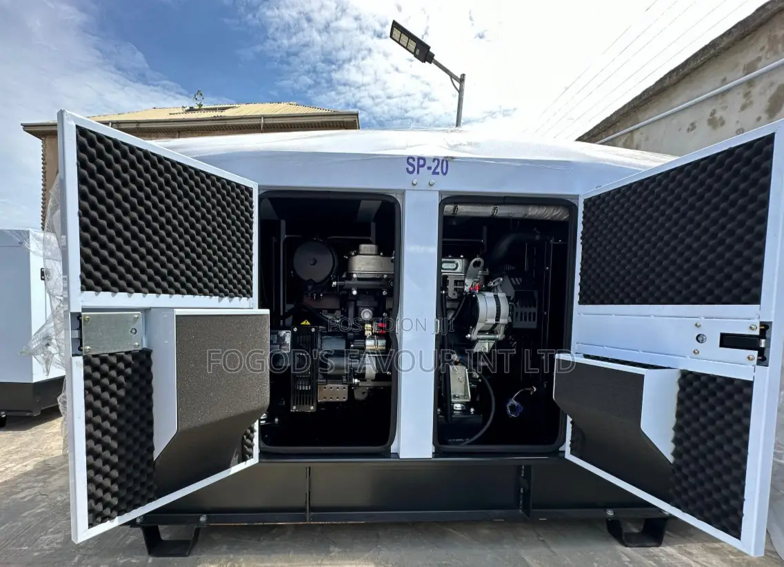 20kva Perkins Soundproof Diesel Generator 100% Copper Coil