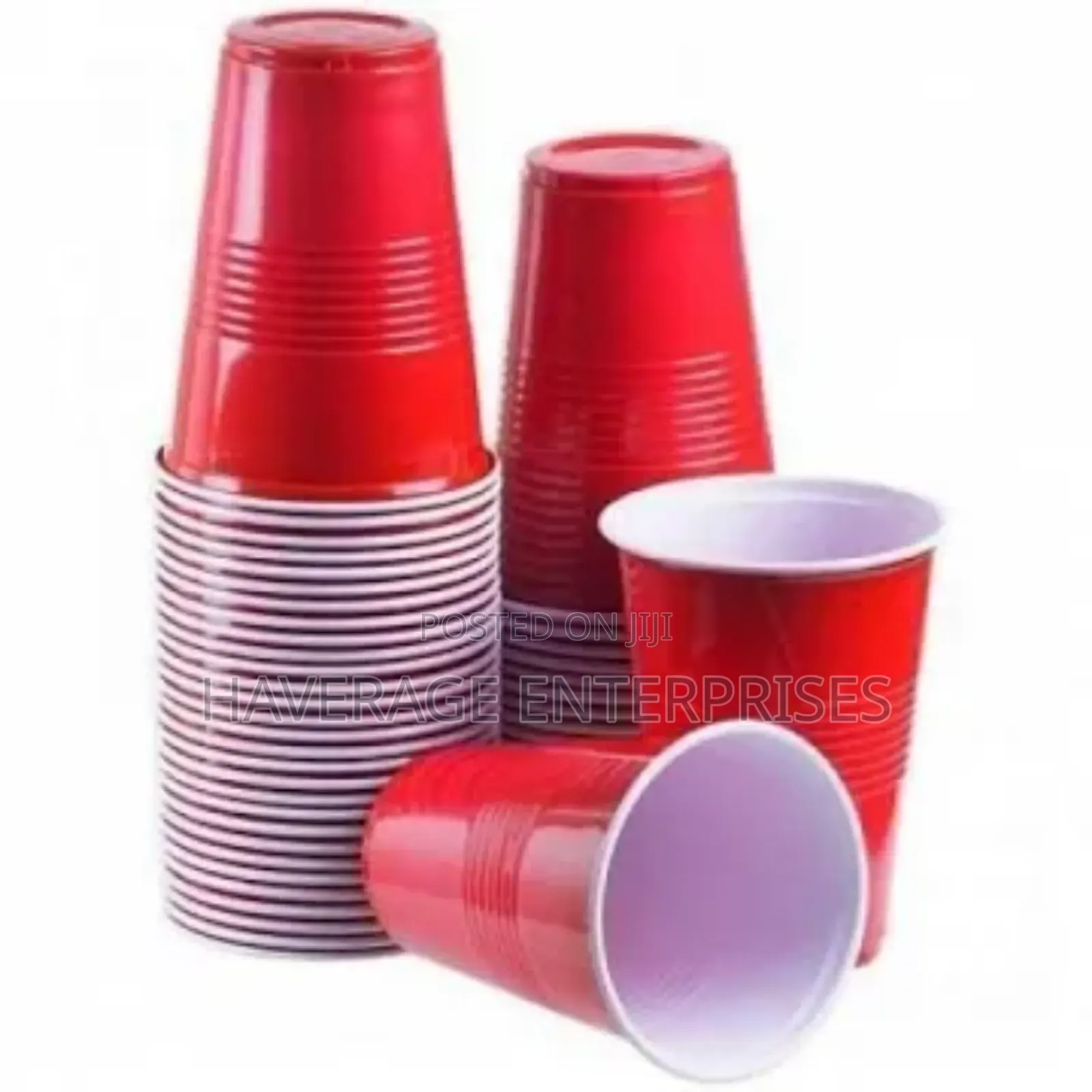 Disposable Cups
(Different Colours) 500pces