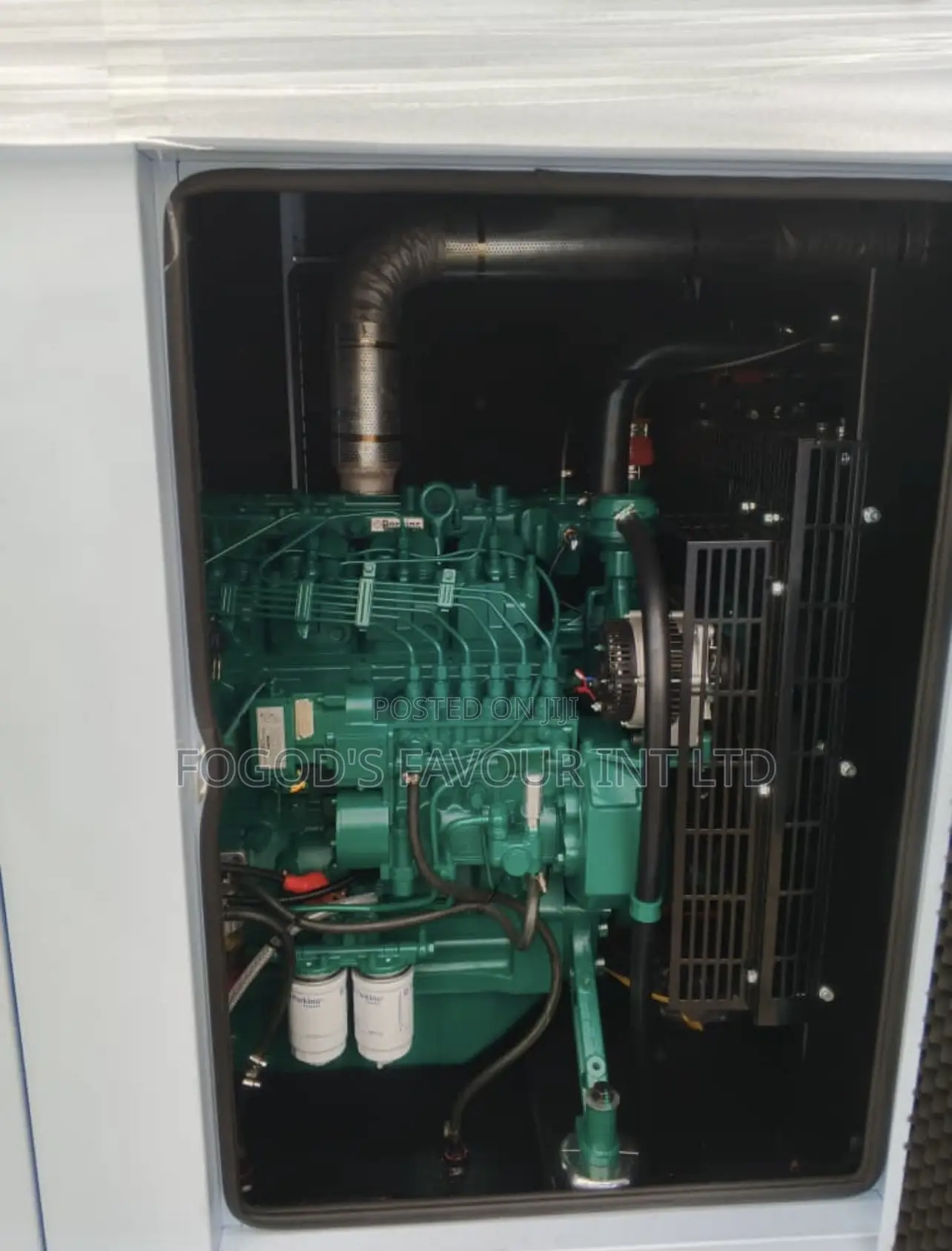 250kva Perkins Soundproof Diesel Generator 100% Copper Coil