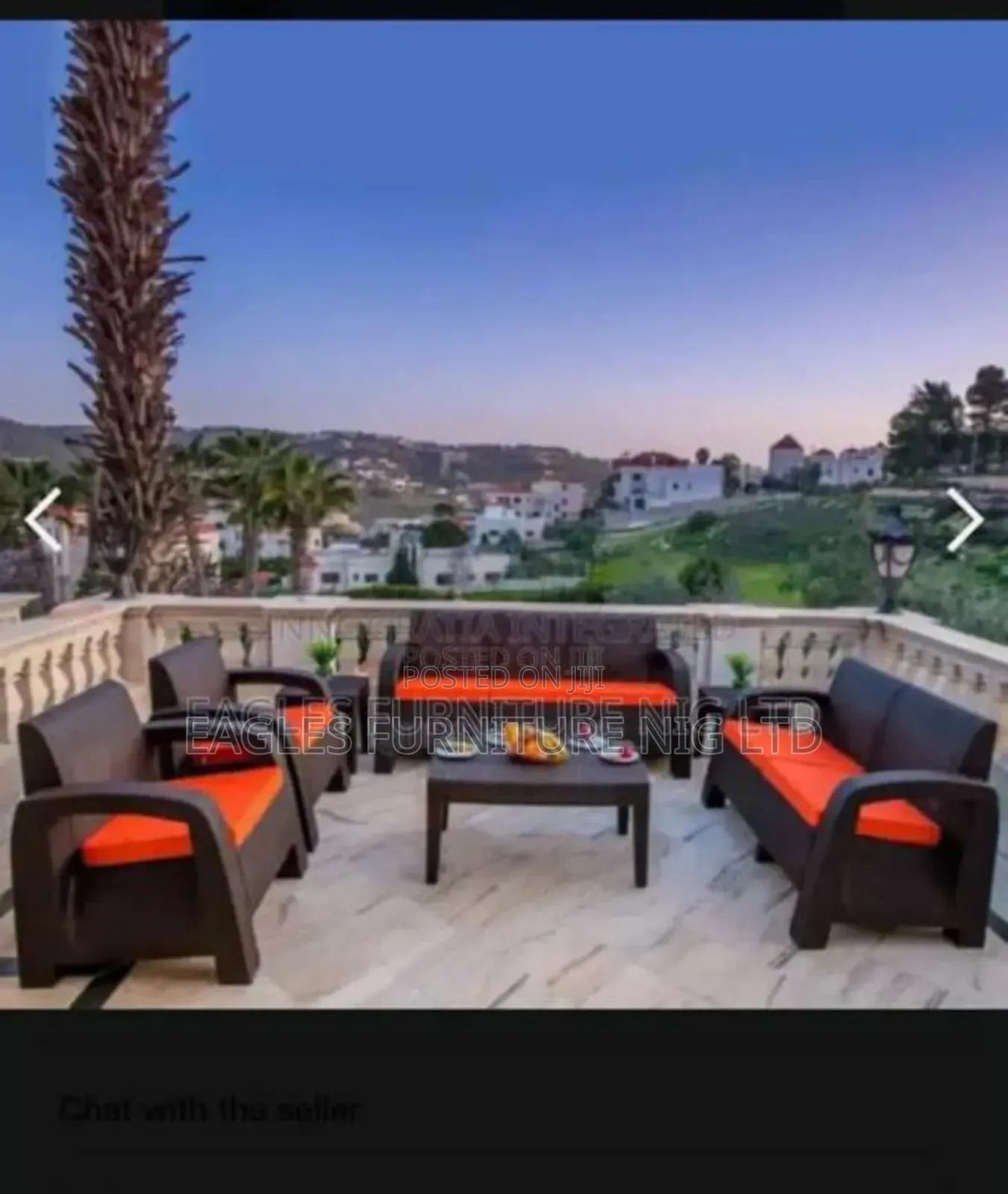 7 Seater Outdoor Chair And Table