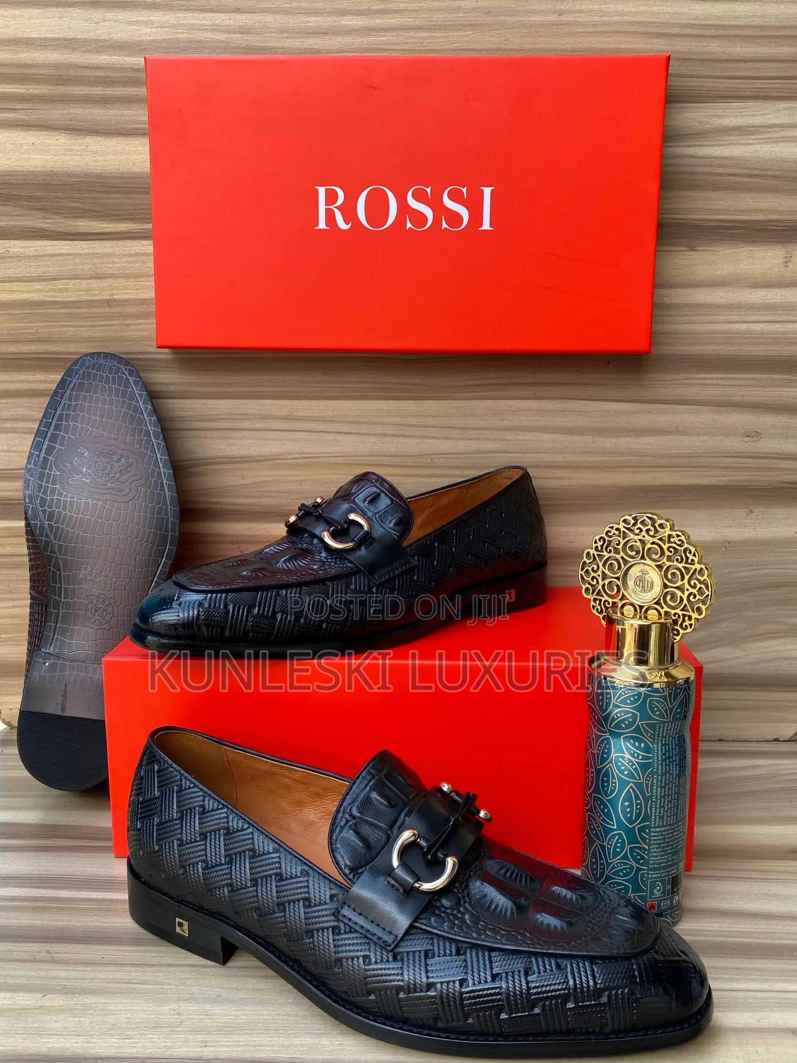 Original Rossi Men Leather Shoe in Two Colorways