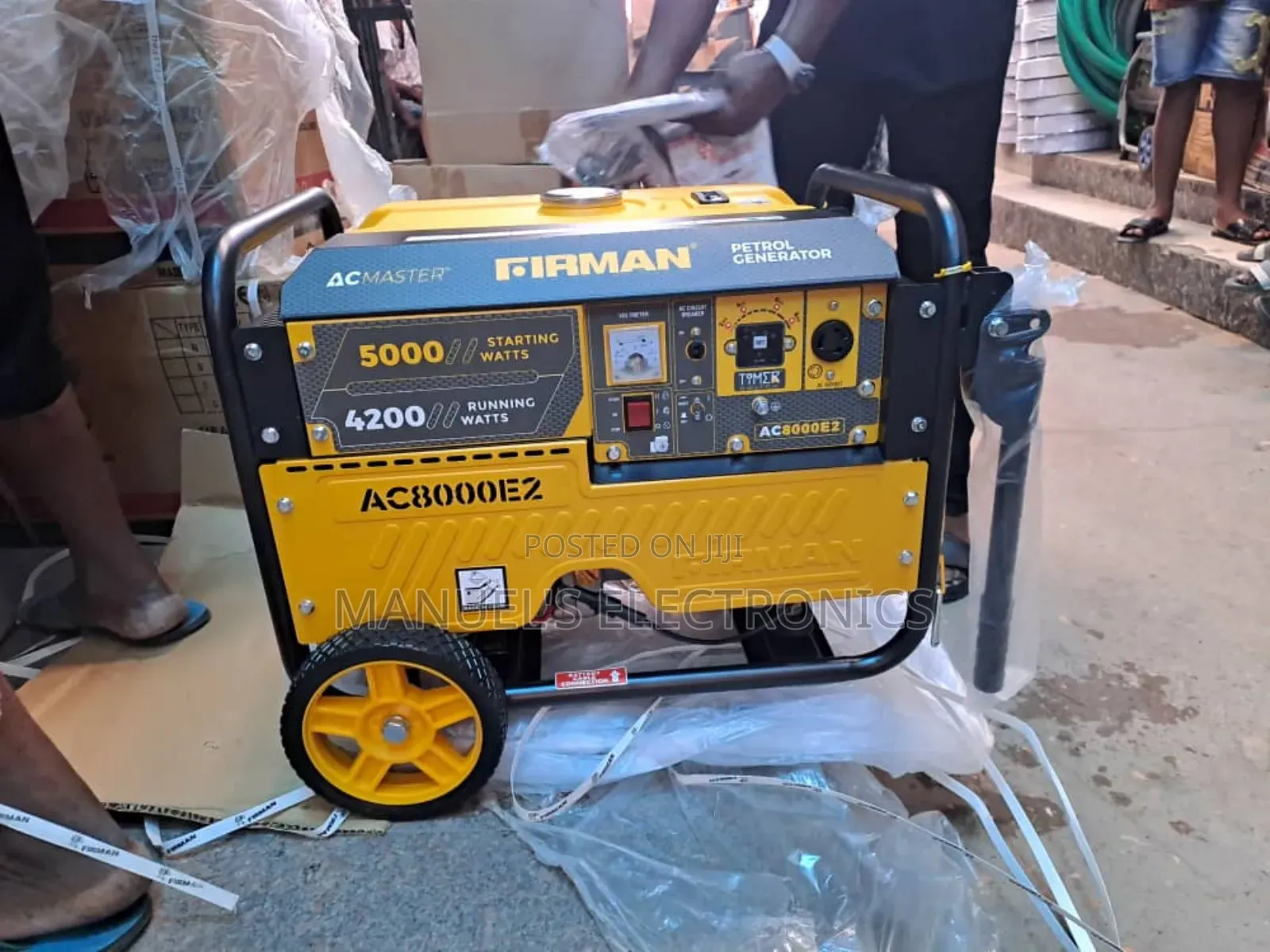 5kva Firman AC Master Petrol Generator 100% Copper Coil