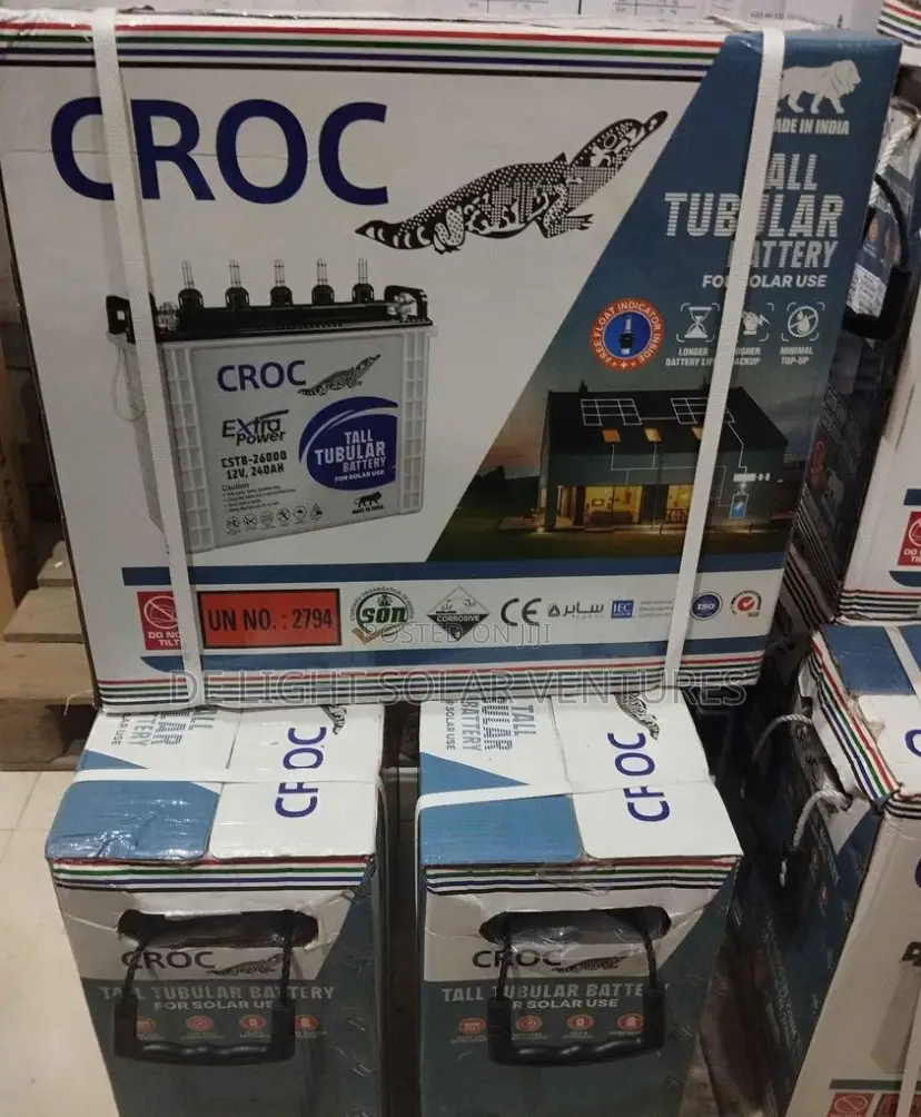 220ah Croc Tubular India Battery Energy