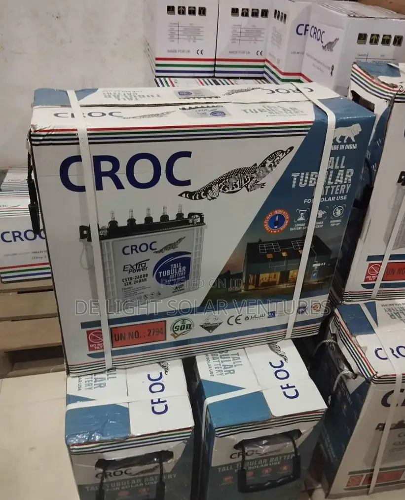 220ah Croc Tubular India Battery Energy
