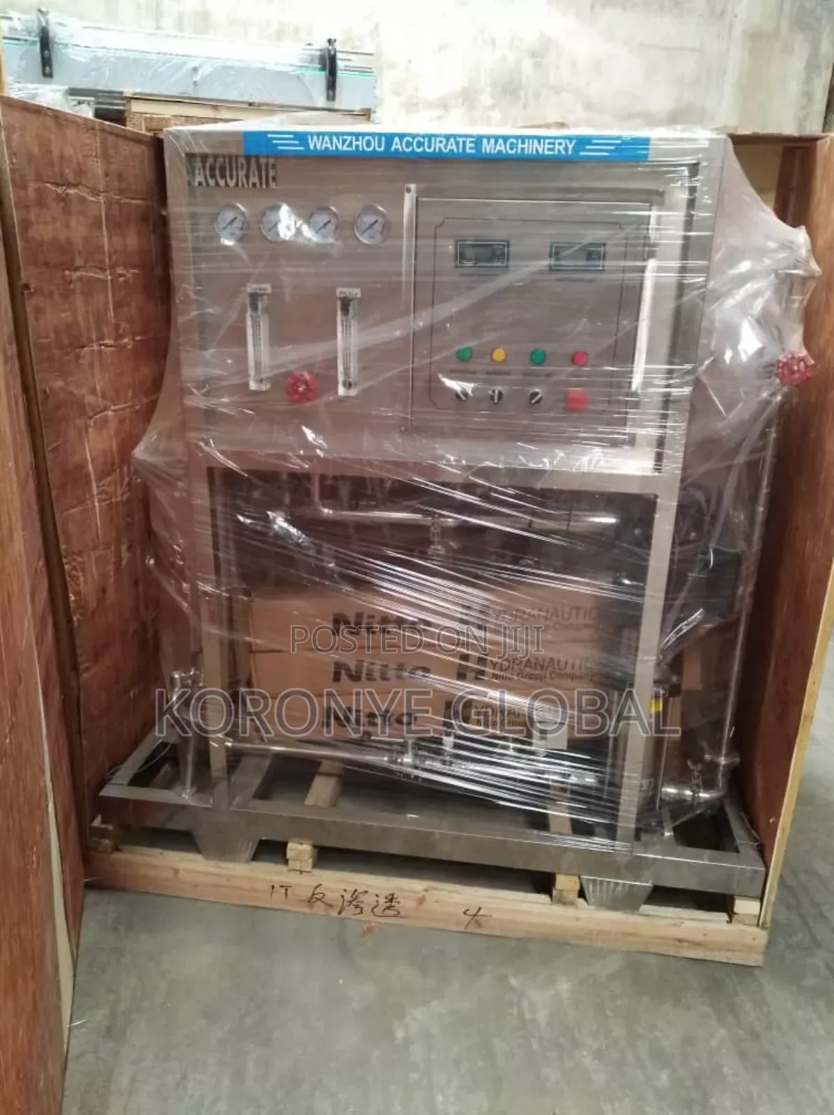 Reverse Osmosis System Water Treatment With Nitto Membrane