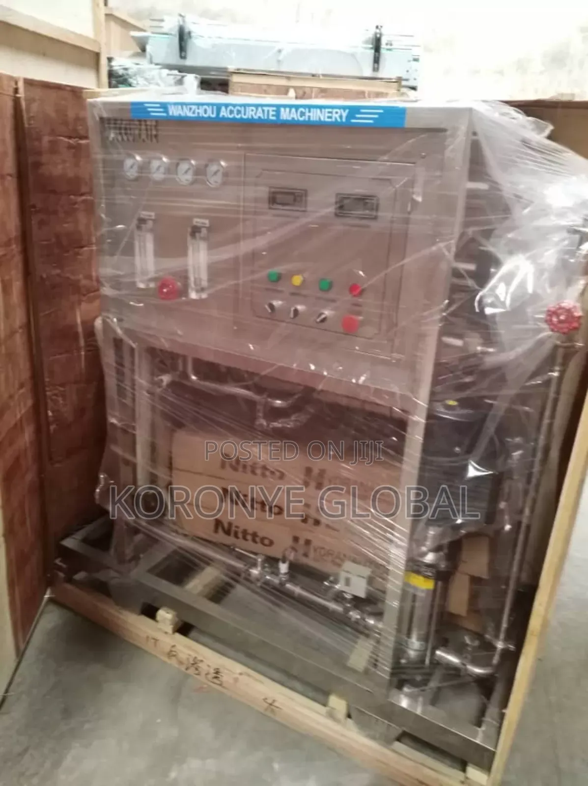 Reverse Osmosis System Water Treatment With Nitto Membrane