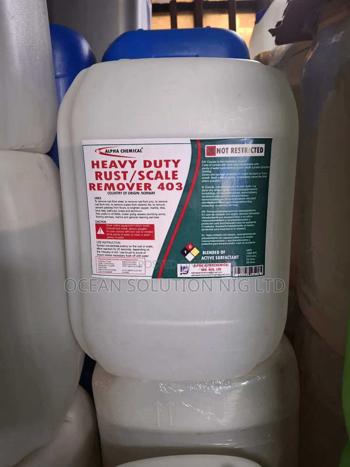Heavy Duty Rust/ Removal 403