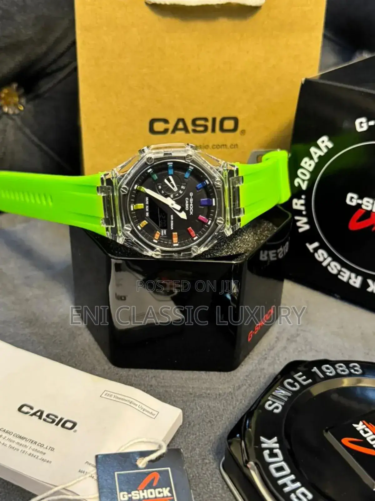 Original Luxury Wristwatches G-Shock Available in Store