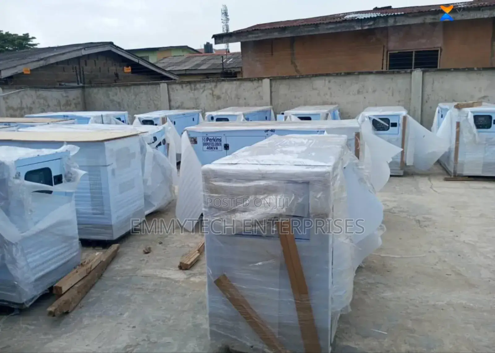 Perkins Soundproof Generator England 20kva GJD Pa