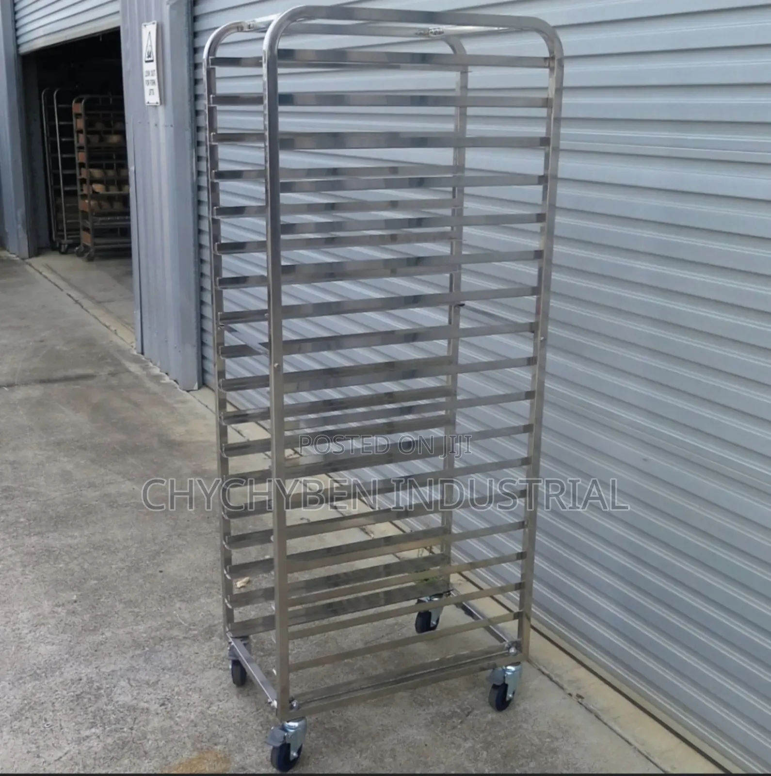 Stainless Steel Bread Trolley