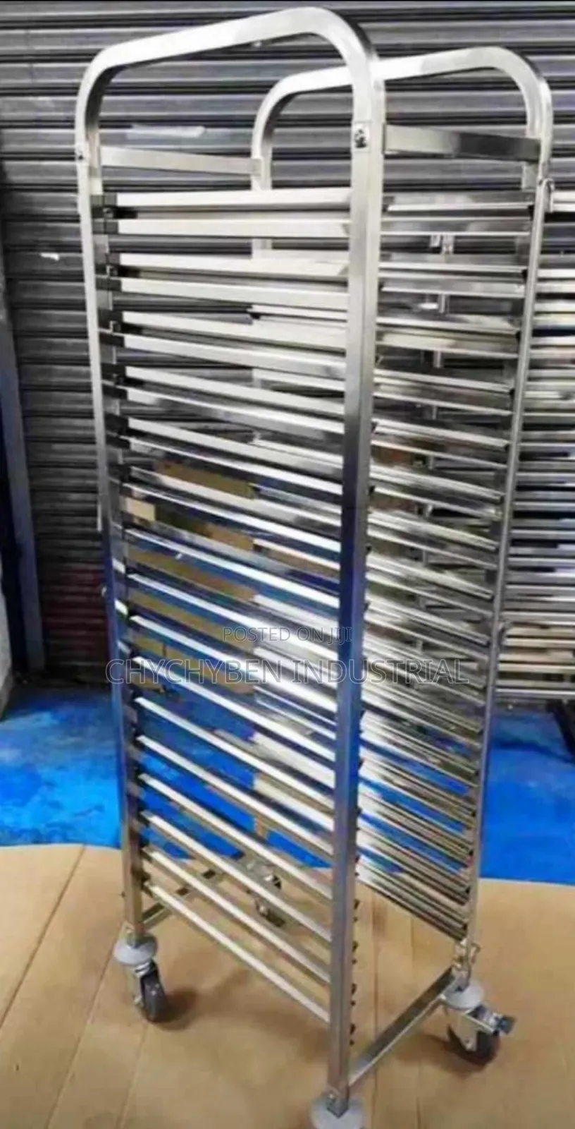Stainless Steel Bread Trolley