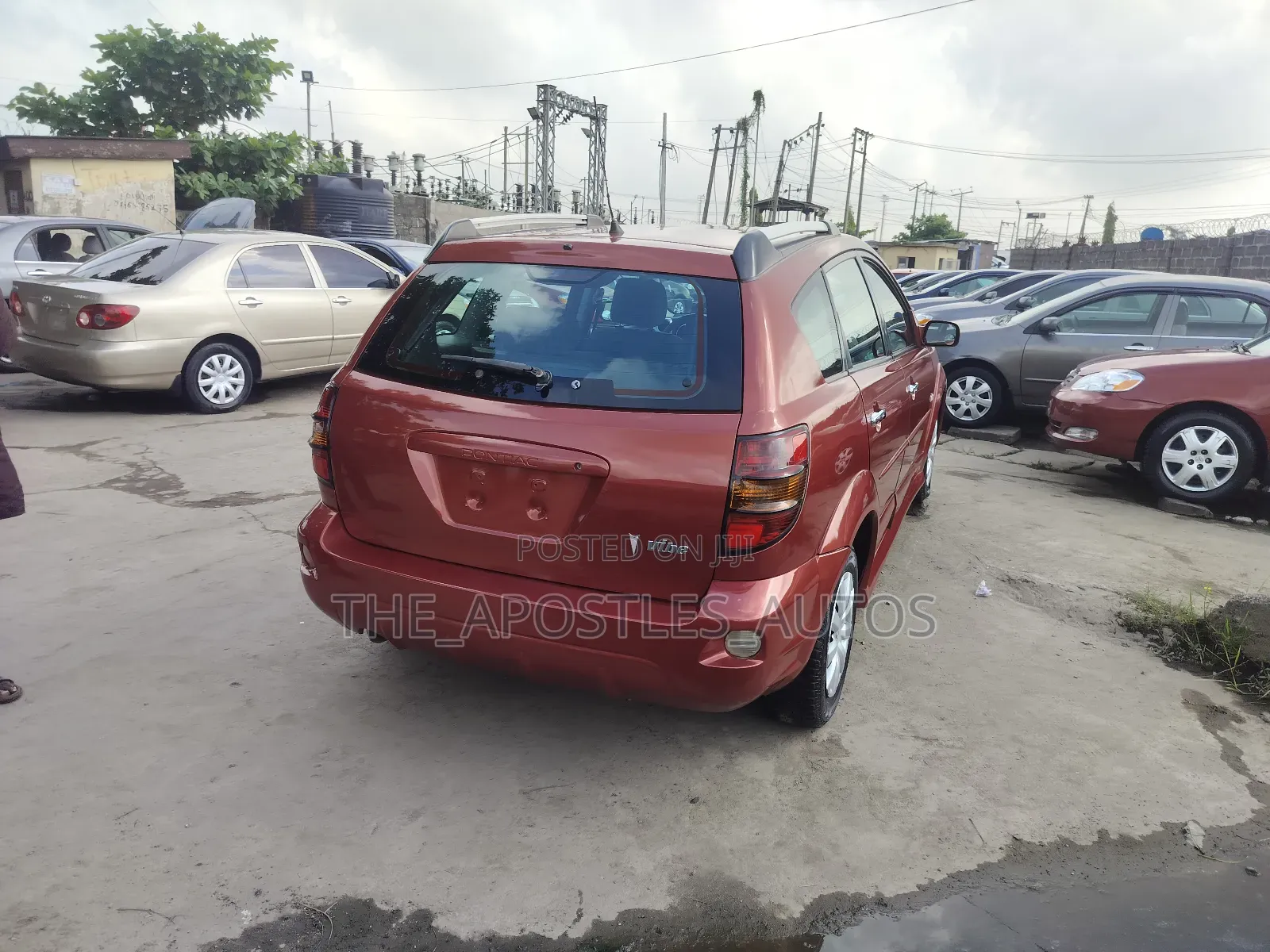 Pontiac Vibe 2007 Burgundy