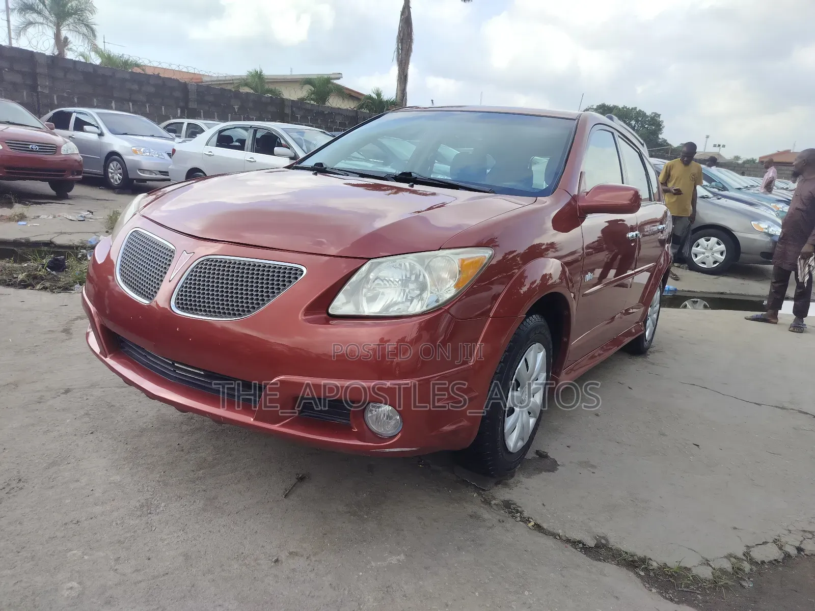 Pontiac Vibe 2007 Burgundy