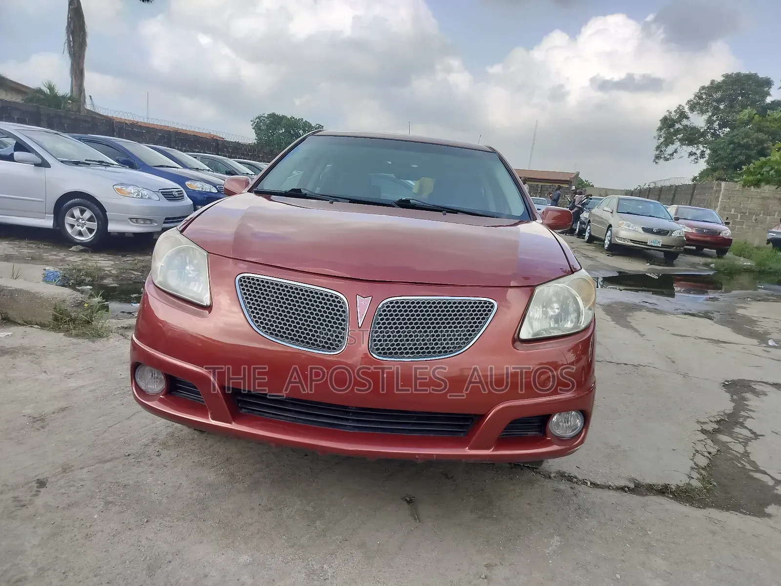 Pontiac Vibe 2007 Burgundy