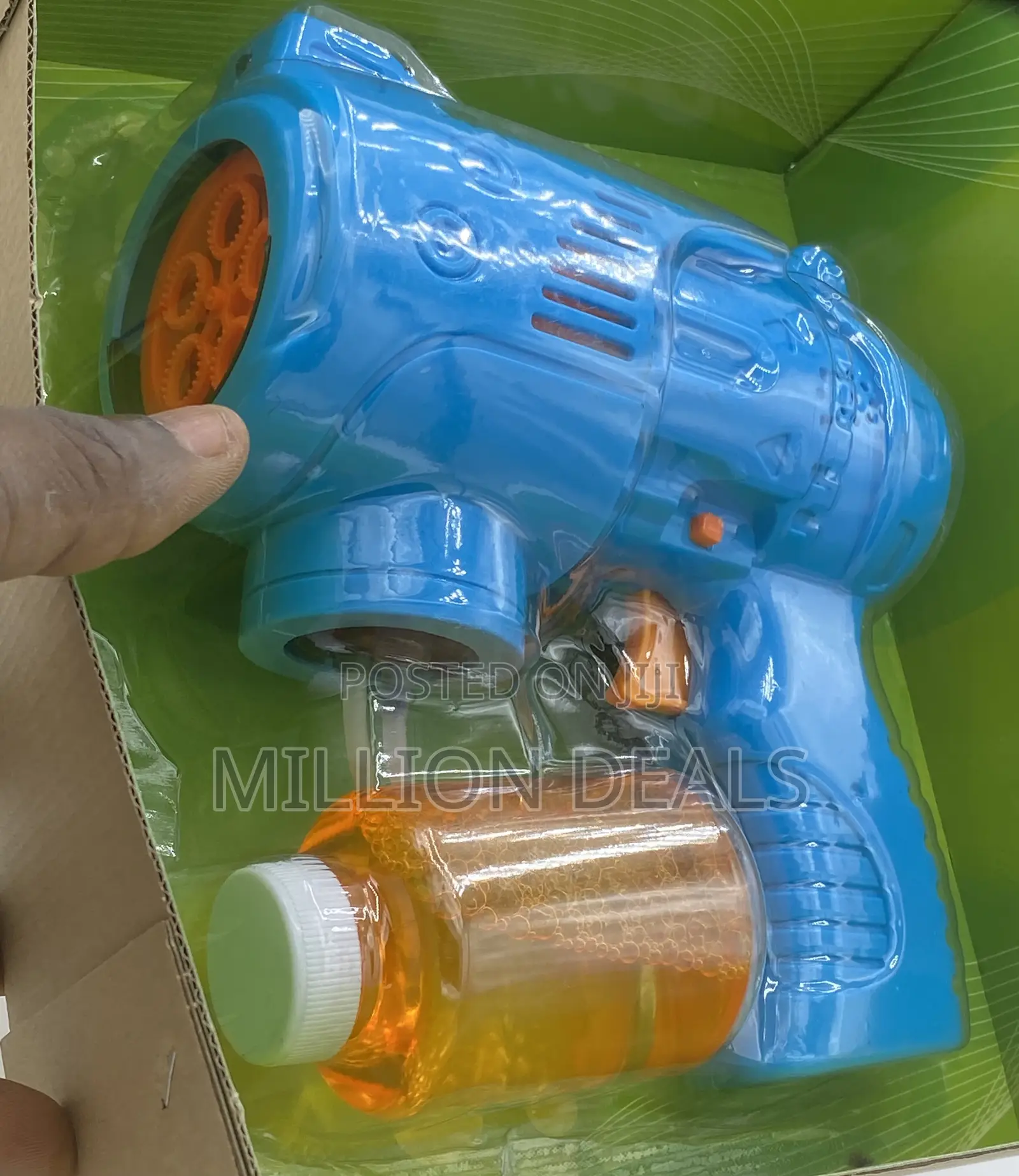 Continuous Big Bubbles Gun Kiddies Toy