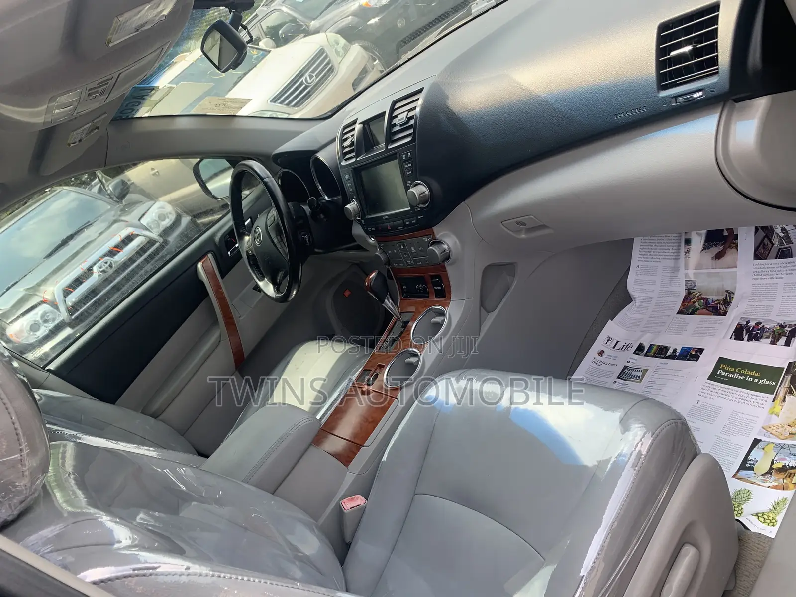Toyota Highlander Limited 2012 Black