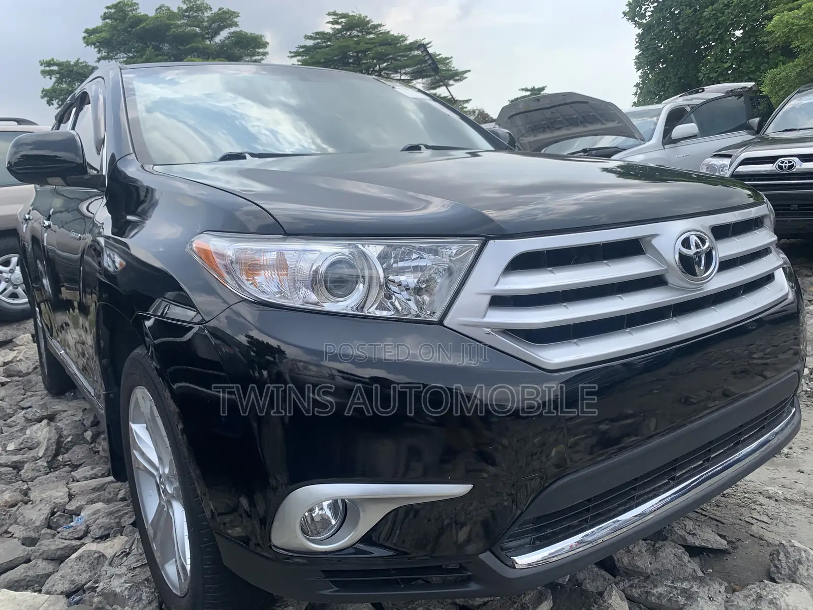 Toyota Highlander Limited 2012 Black