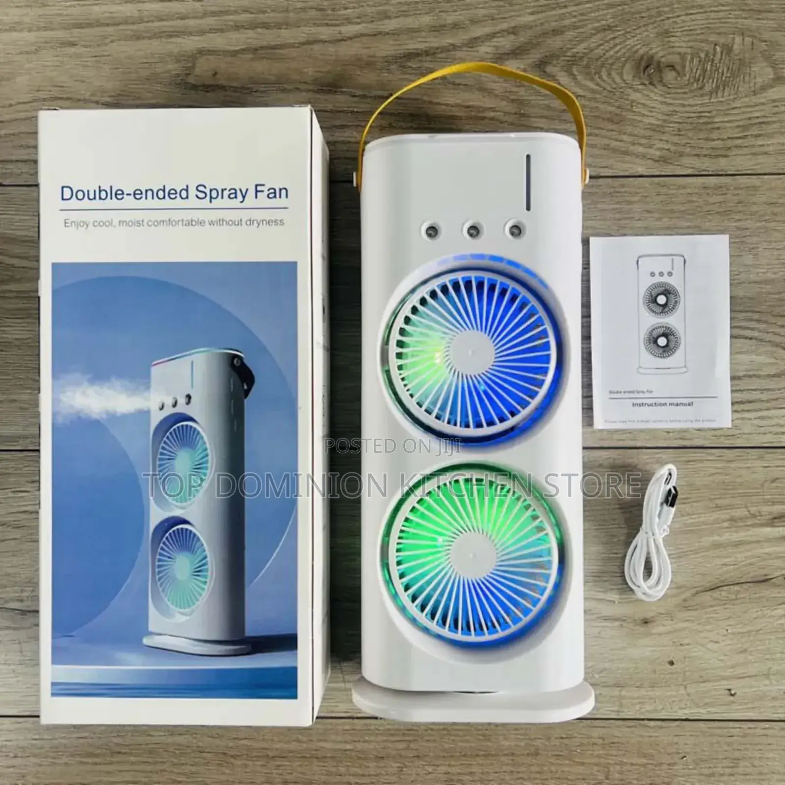 Double Ended Spray Fan
