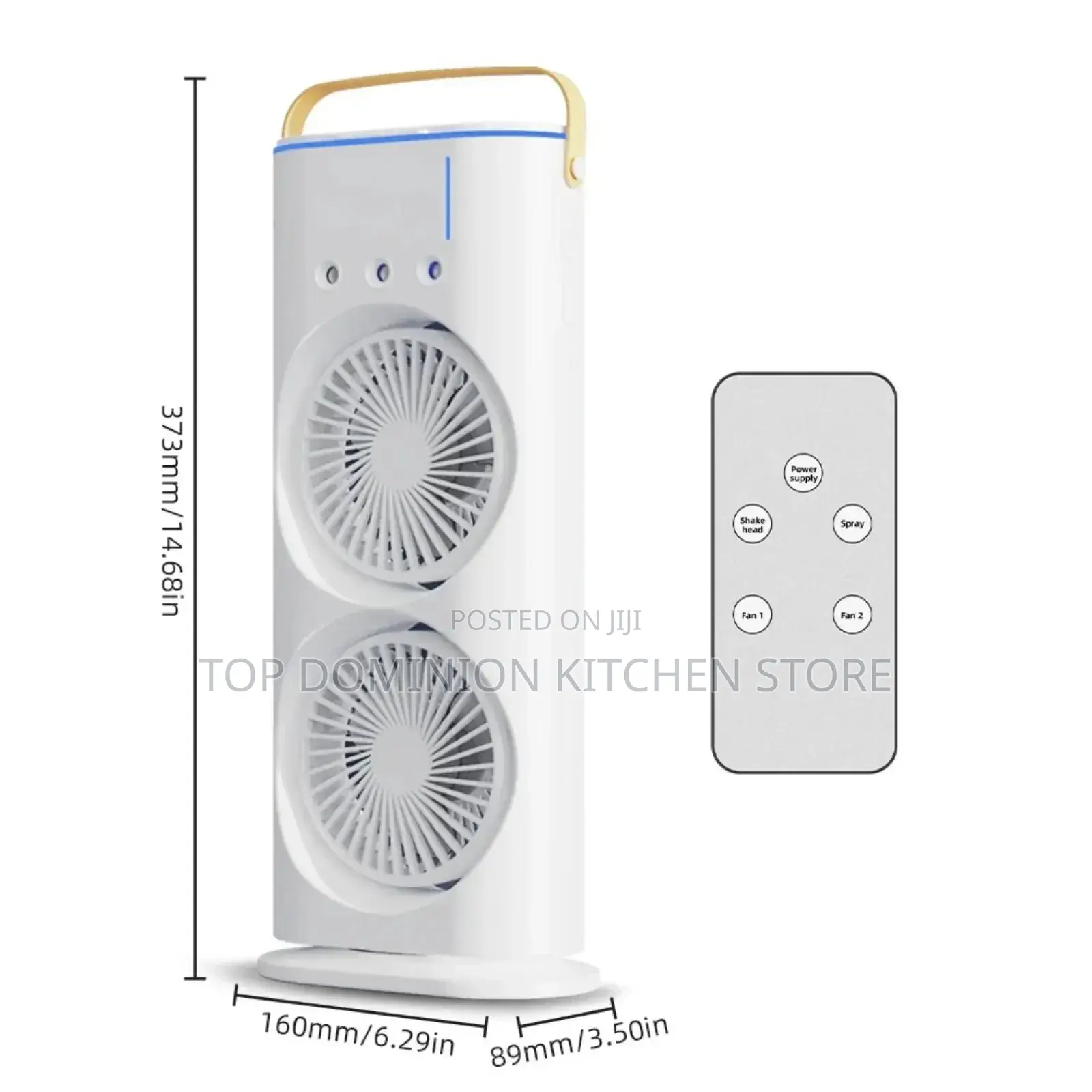 Double Ended Spray Fan