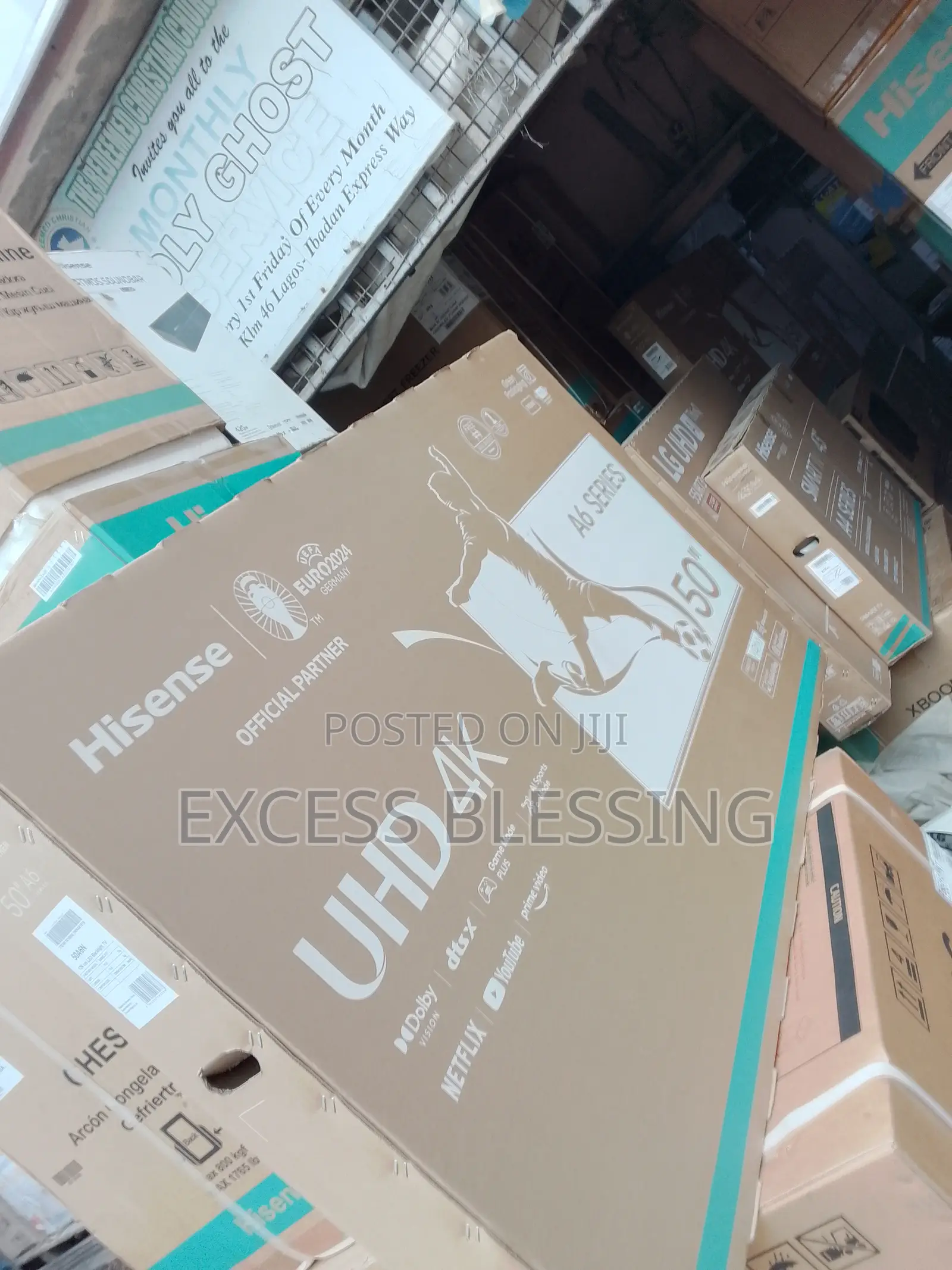Hisense 50" A6 Series Smart Tv