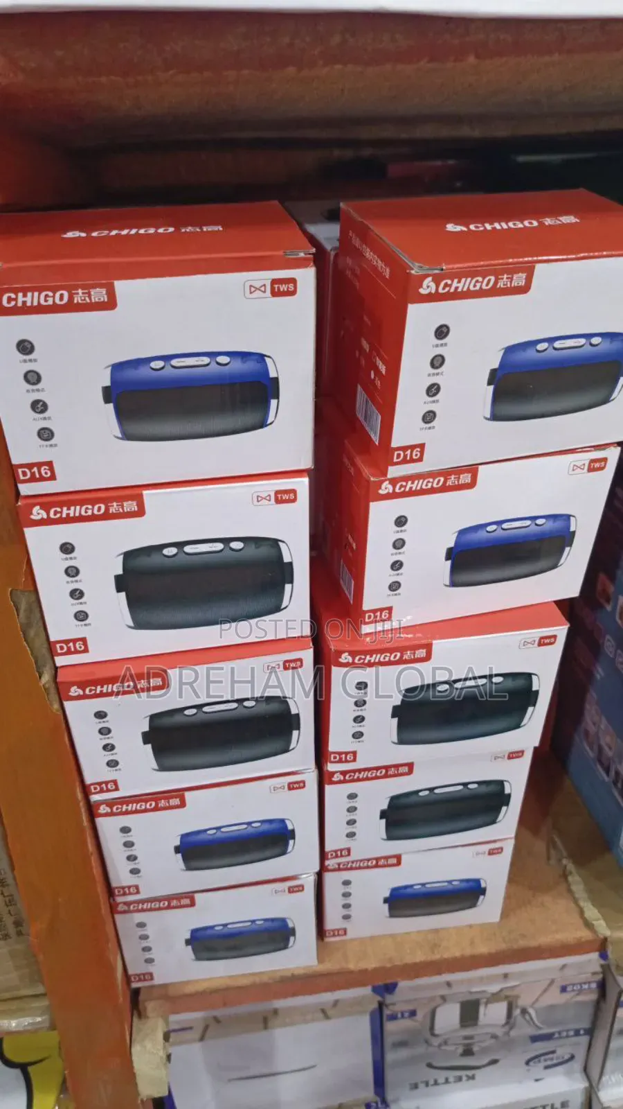 D 16 Chigo Mini Bluetooth Speaker 