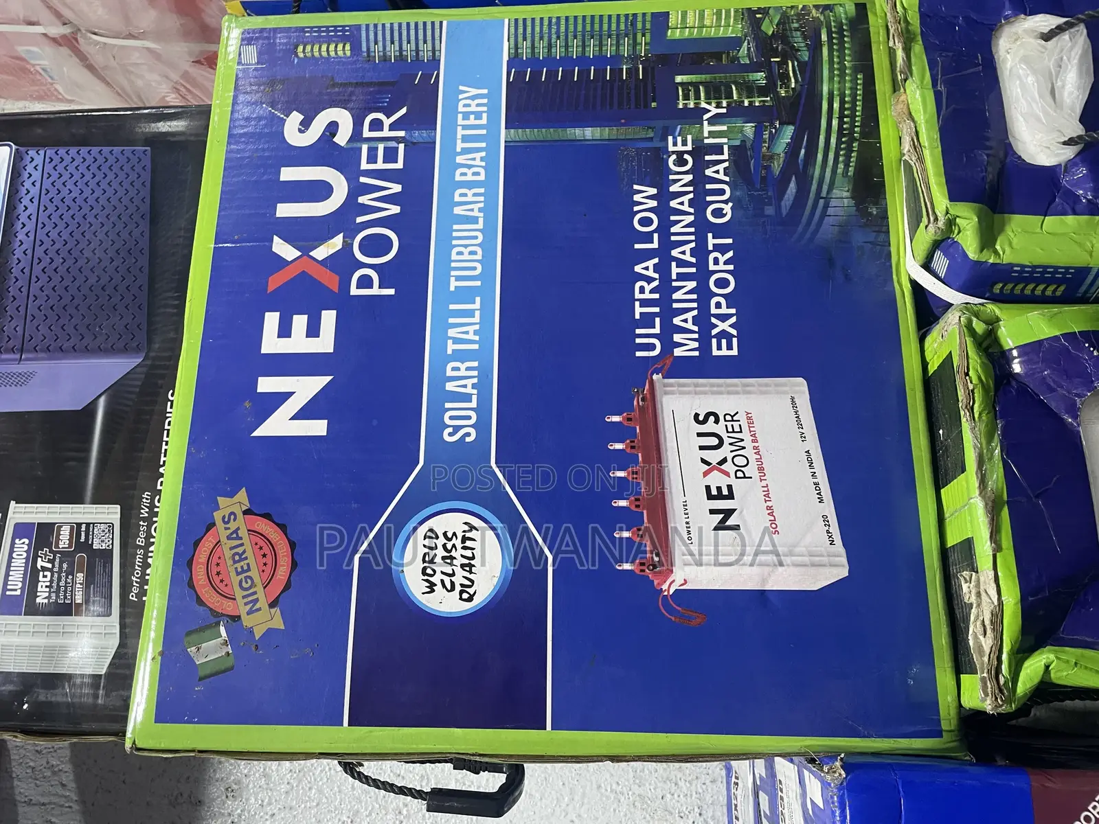 220A Nexus Tubular Battery