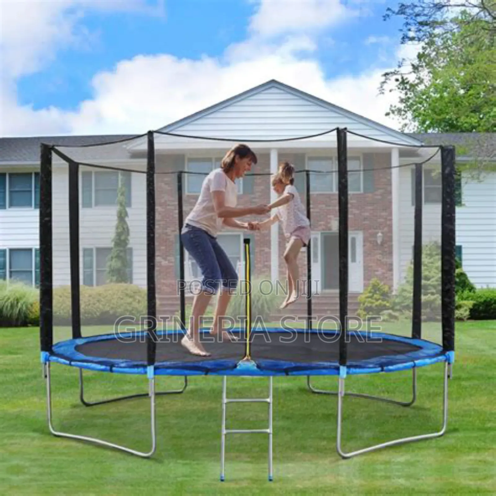 School Size 12ft Outdoor Trampoline