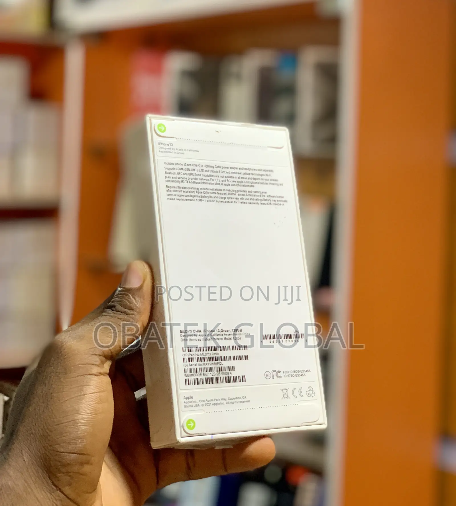 New Apple iPhone 13 128 GB Green